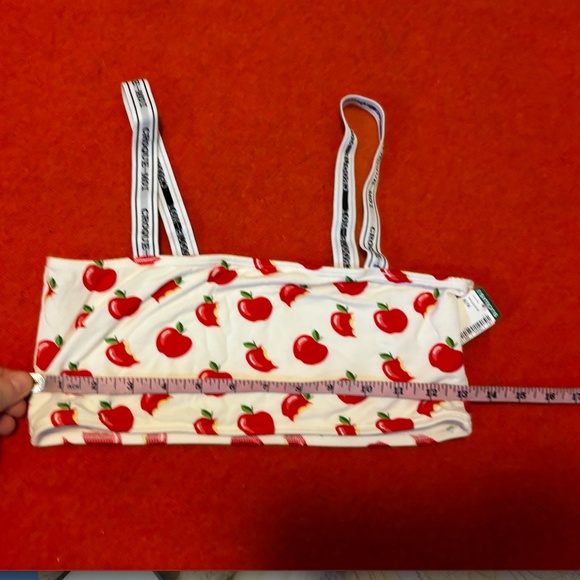 Pop Underwear apples bamboo bandeau bralette NWT - Picture 5 of 9